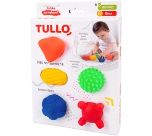 PIŁKI SENSORYCZNE 5SZT. 420 TULLO