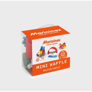 KLOCKI WAFLE MINI 35SZT.KONTRUKTOR CHŁOPIEC MARIOINEX