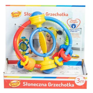 SŁONECZNA GRZECHOTKA 000233 SMILY PLAY