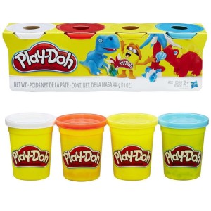 PLAY DOH CIASTOLINA 4 TUBY CLASSIC MATTEL B6508