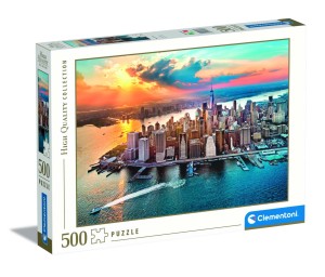 PUZZLE 500 EL HQ NEW YORK CLEMENTONI 35038