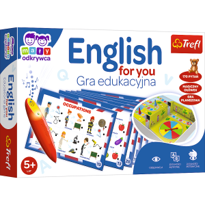 GRA ENGLISH FOR YOU MAGICZNY OŁÓWEK TREFL 02113
