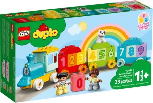 LEGO DUPLO 10954 TOWN POCIĄG Z CYFERKAMI