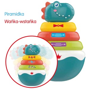 PIRAMIDKA DINO SMILY PLAY SP83662