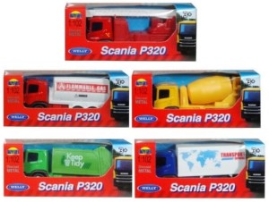 WELLY-TRUCK SCANIA MIX 130-00985