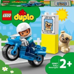 LEGO DUPLO TOWN 10967  MOTOCYKL POLICYJNY