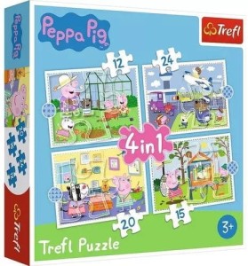 PUZZLE 4W1 PEPPA PIG TREFL 34359