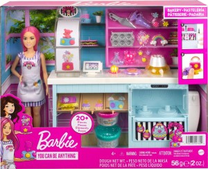 BARBIE CUKIERNIA ZESTAW+LALKA MATTEL HGB73
