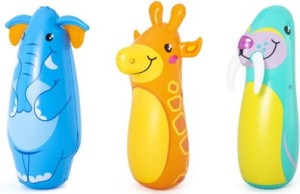 DMUCHANY WOREK TRENINGOWY DLA DZIECI BESTWAY ANIMAL WYSOKOŚĆ 91 CM
