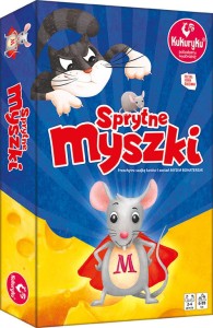 SPRYTNE MYSZKI GRA PLANSZOWA ADAMIGO 564558