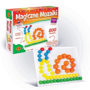 MAGICZNE MOZAIKI 200 ELEMENTÓW ALEXANDER 0658