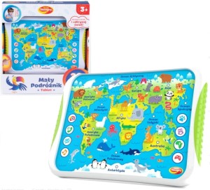 TABLET EDUKACYJNY MAŁY PODRÓŻNIK DG 50027 DUMEL