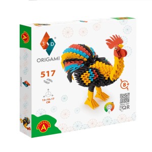 KREATYWNY ZESTAW ORIGAMI 3D KOGUT 2574 ALEXANDER