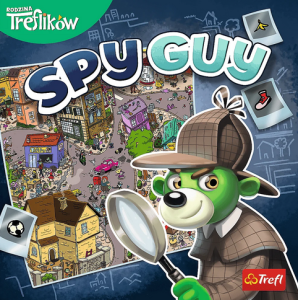 RODZINNA GRA PLANSZOWA SPY GUY 02298 TREFL