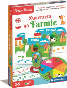 ZWIERZĘTA NA FARMIE GRA 50768 CLEMENTONI