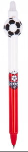 DŁUGOPIS ZMAZYWALNY FOOTBALL NIEBIE 17309 COLORINO