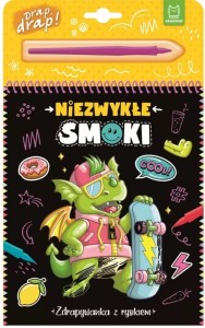 NIEZWYKŁE SMOKI.ZDRAPYWANKA Z RYSIKIEM AKSJOMAT