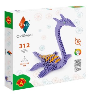 ZESTAW ORIGAMI 3D PLEZJOZAUR 2575 ALEXANDER