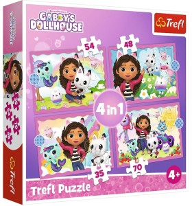 PUZZLE 4W1 PRZYGODY GABI 34620 TREFL