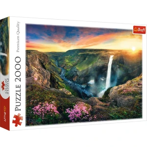 PUZZLE 2000 EL WODOSPAD HAIFOSS ISLAND TREFL 27091