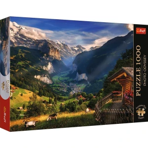 PUZZLE 1000 EL PREMIUM PLUS DOLINA LAUTERBRUNNEN TREFL 10821
