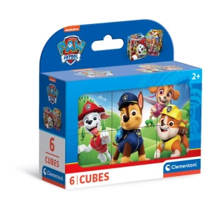 KLOCKI CUBI 6 PAW PATROL CLEMENTONI 40658