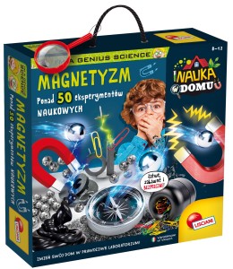 ZESTAW I'M A GENIUS NAUKA W DOMU MAGNETYZM LISCIANI 97517