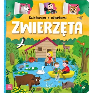 KSIĄŻECZKA Z OKIENKAMI ZWIERZĘTA AKSJOMAT