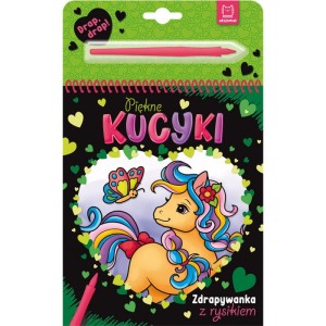 PIĘKNE KUCYKI ZDRAPYWANKA Z RYSIKIEM AKSJOMAT