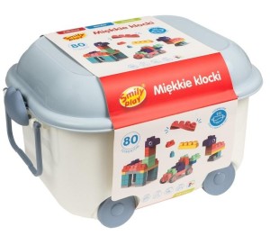 MIĘKKIE KLOCKI 80EL SMILY PLAY SP84942