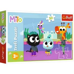 PUZZLE 30 EL KOTEK MILO TREFL 18310