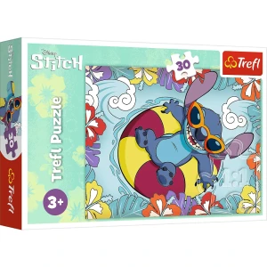 PUZZLE 30 EL LILO & STITCH NA WAKACJACH TREFL 18305