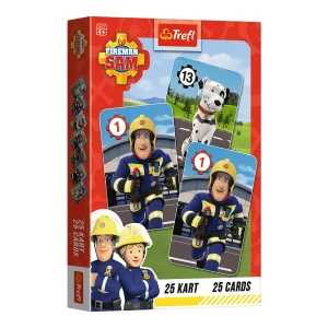 KARTY PIOTRUŚ STRAŻAK SAM TREFL 08505