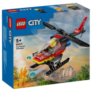 LEGO CITY STRAŻACKI HELIKOPTER RATUNKOWY 60411 