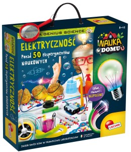 ZESTAW I'M A GENIUS NAUKA W DOMU ELEKTRYCZNOŚĆ LISCIANI 97524
