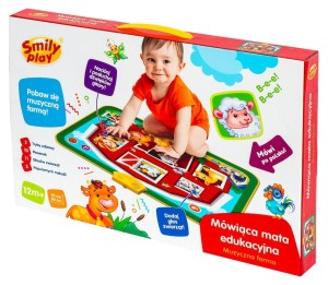 MATA EDUKACYJNA  MUZYCZNA FARMA SMILY PLAY SP98293