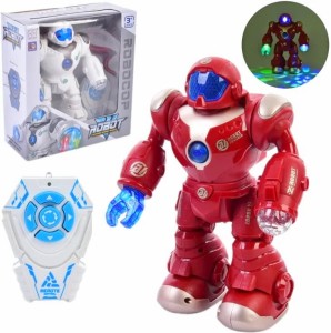 ROBOT ZDALNIE STEROWANY NA BATERIE PILOT ŚWIATŁO DŹWIĘK