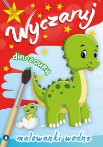 MALOWANKI WODNE WYCZARUJ DINOZAURY SKRZAT
