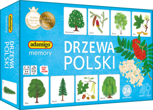 MEMORY DRZEWA POLSKI 7882 ADAMIGO