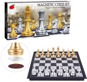 SZACHY MAGNETYCZNE NA MAGNES PIONKI GRA RODZINNA STRATEGICZNA LOGICZNA