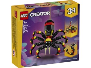 LEGO CREATOR DZIKIE ZWIERZĘTA NIEZWYKŁY PAJĄK 31159 