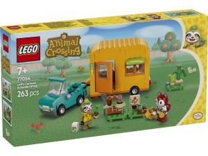 LEGO ANIMAL CROSSING LEIF I JEGO KARAWAN ORAZ SKLEP OGRODNICZY 77054