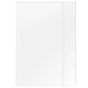 TECZKA Z GUMKĄ A4 BIAŁA INTERDRUK