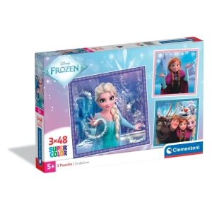 PUZZLE 3X48 FROZEN 25021 CLEMENTONI