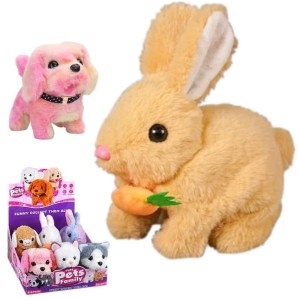 ZWIERZĄTKO INTERAKTYWNE NA BATERIE PIESEK KOTEK OWIECZKA KRÓLIK