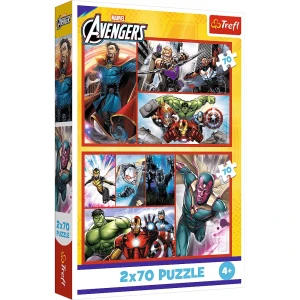 PUZZLE 2X70 EL ZOSTAŃ BOHATEREM 34439