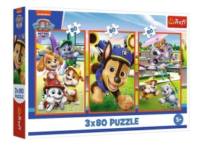 PUZZLE 3X80 EL PSIA ZGRAJA PSI PATROL 34886 TREFL