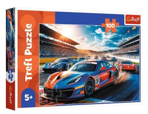 PUZZLE 100 SZYBKA WYŚCIGÓWKA 17403 TREFL