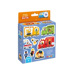 CZUCZU PUZZLE DO PARY AUTA 179659