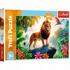 PUZZLE TREFL 200 KRÓL DŻUNGLI 13329